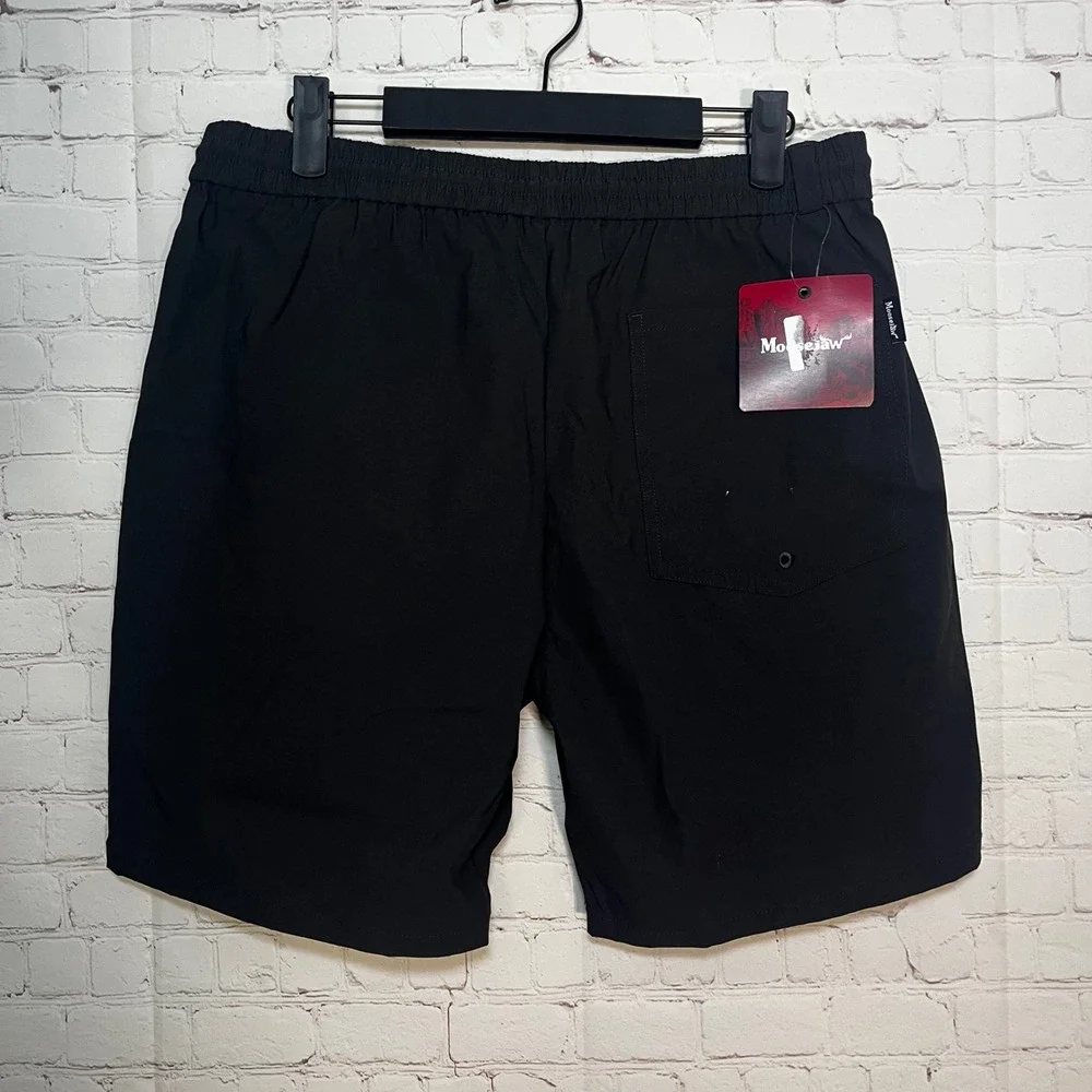 Moosejaw Men Charcoal Grey The Moosejaw‎ Short Recycled Nylon Stretch Hiking Med